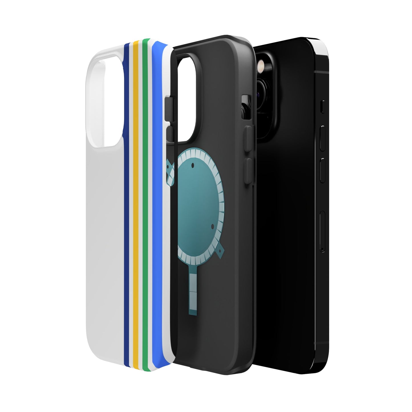 Bright Pulse iPhone 16, 15, 14, 13 - MagSafe Magnetic Tough Case by HitStickers