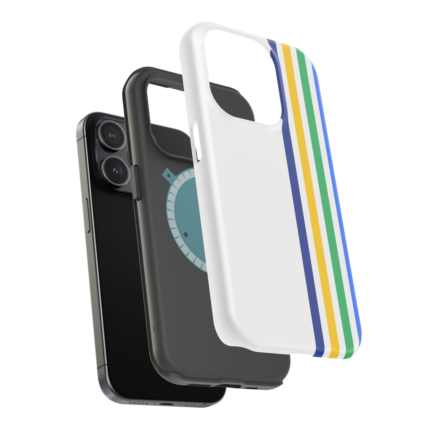 Bright Pulse iPhone 16, 15, 14, 13 - MagSafe Magnetic Tough Case by HitStickers