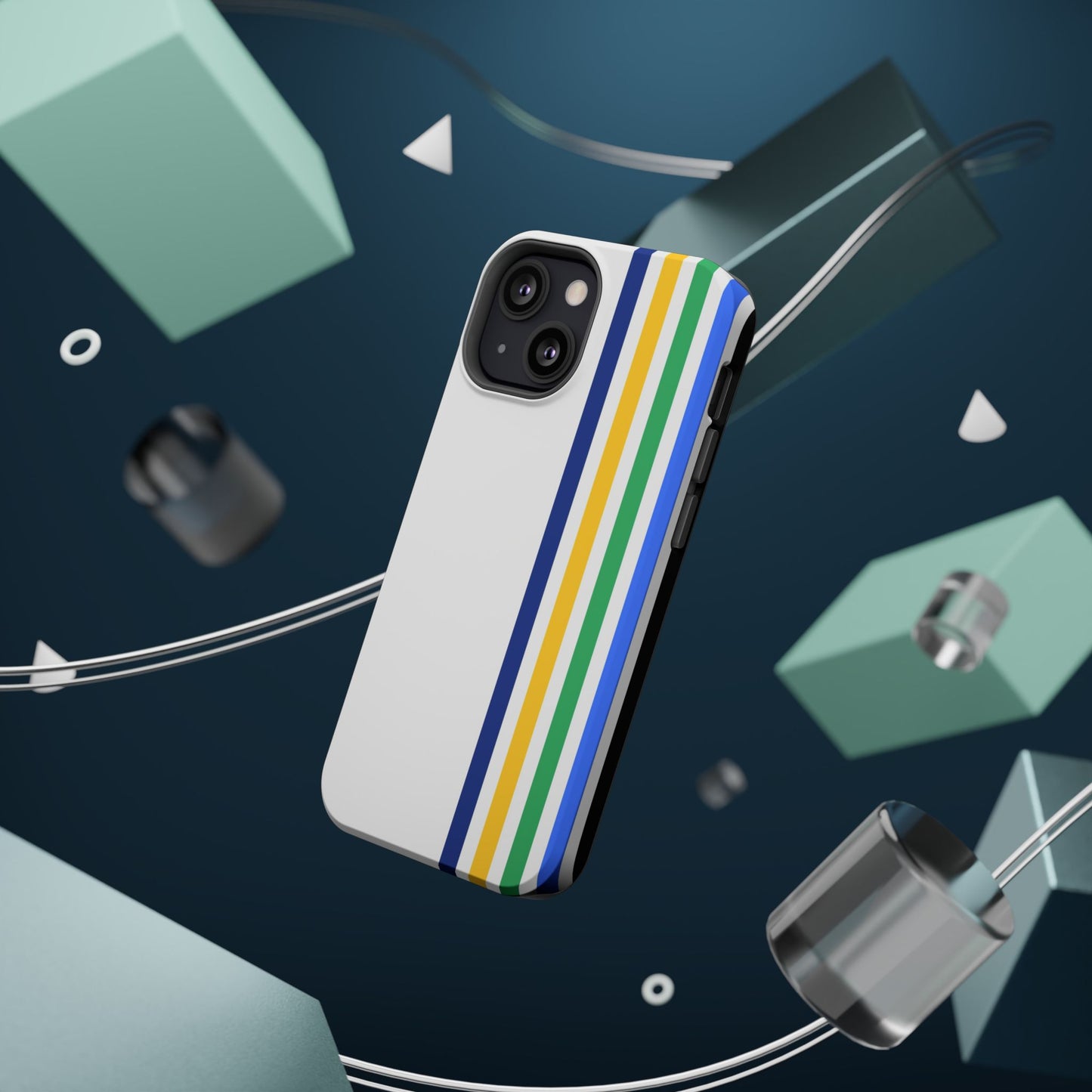 Bright Pulse iPhone 16, 15, 14, 13 - MagSafe Magnetic Tough Case by HitStickers