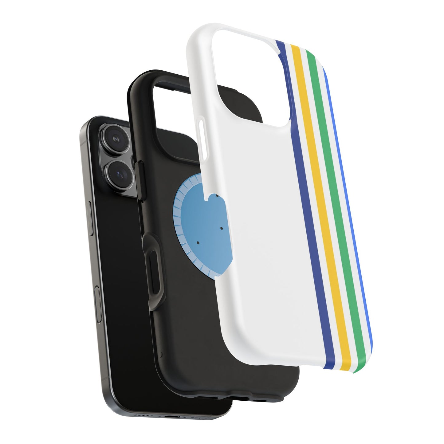 Bright Pulse iPhone 16, 15, 14, 13 - MagSafe Magnetic Tough Case by HitStickers