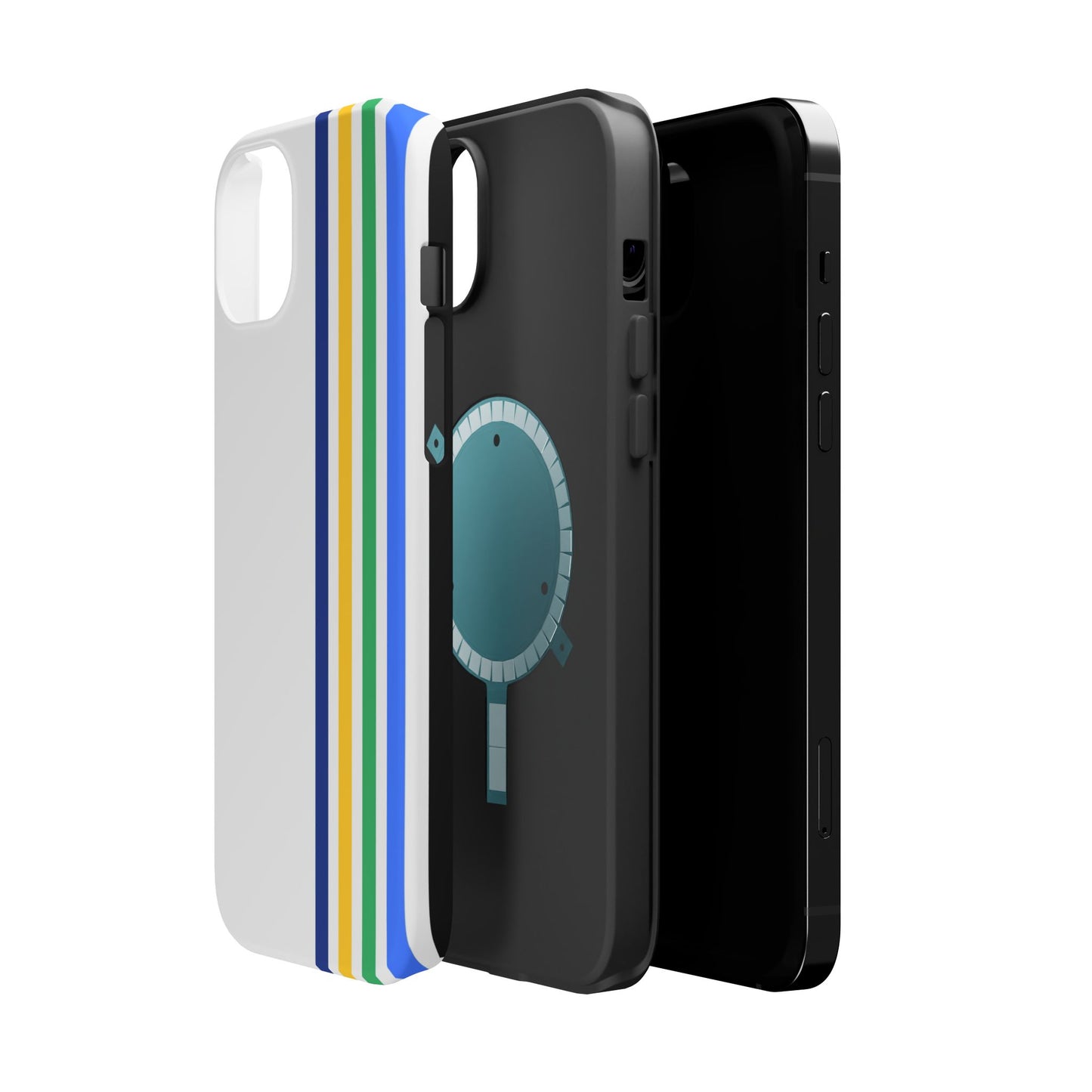 Bright Pulse iPhone 16, 15, 14, 13 - MagSafe Magnetic Tough Case by HitStickers