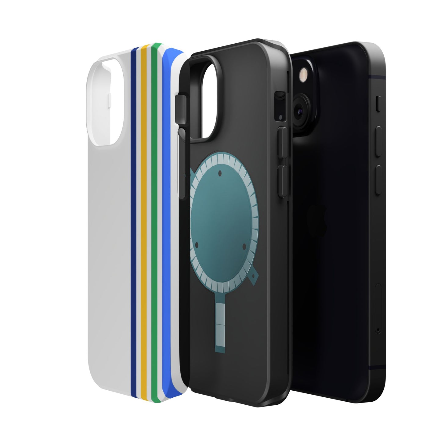 Bright Pulse iPhone 16, 15, 14, 13 - MagSafe Magnetic Tough Case by HitStickers