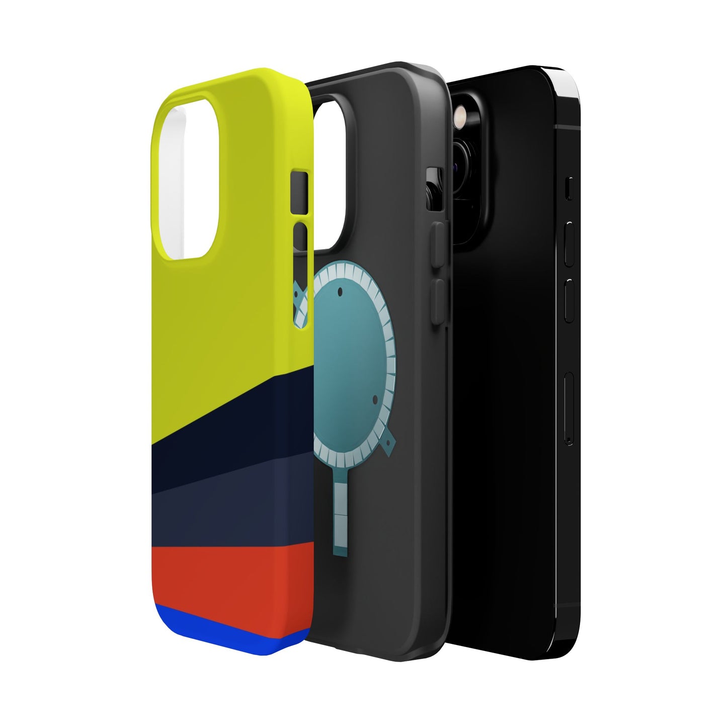 Voltage Layers โ iPhone 16, 15, 14, 13 โ MagSafe Magnetic Tough Case by HitStickers