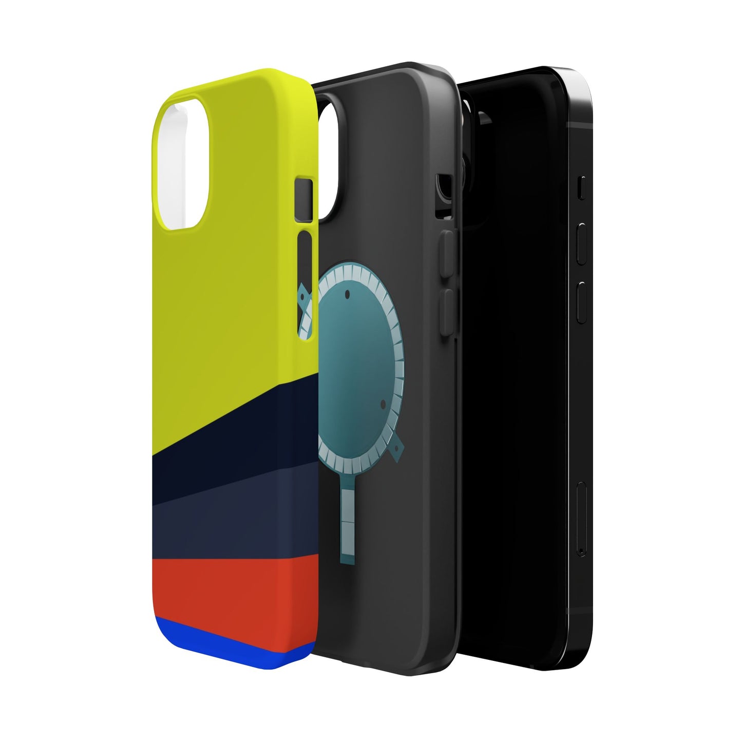 Voltage Layers โ iPhone 16, 15, 14, 13 โ MagSafe Magnetic Tough Case by HitStickers