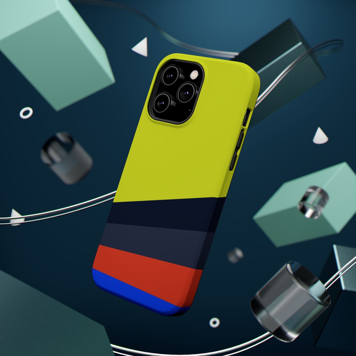 Voltage Layers โ iPhone 16, 15, 14, 13 โ MagSafe Magnetic Tough Case by HitStickers