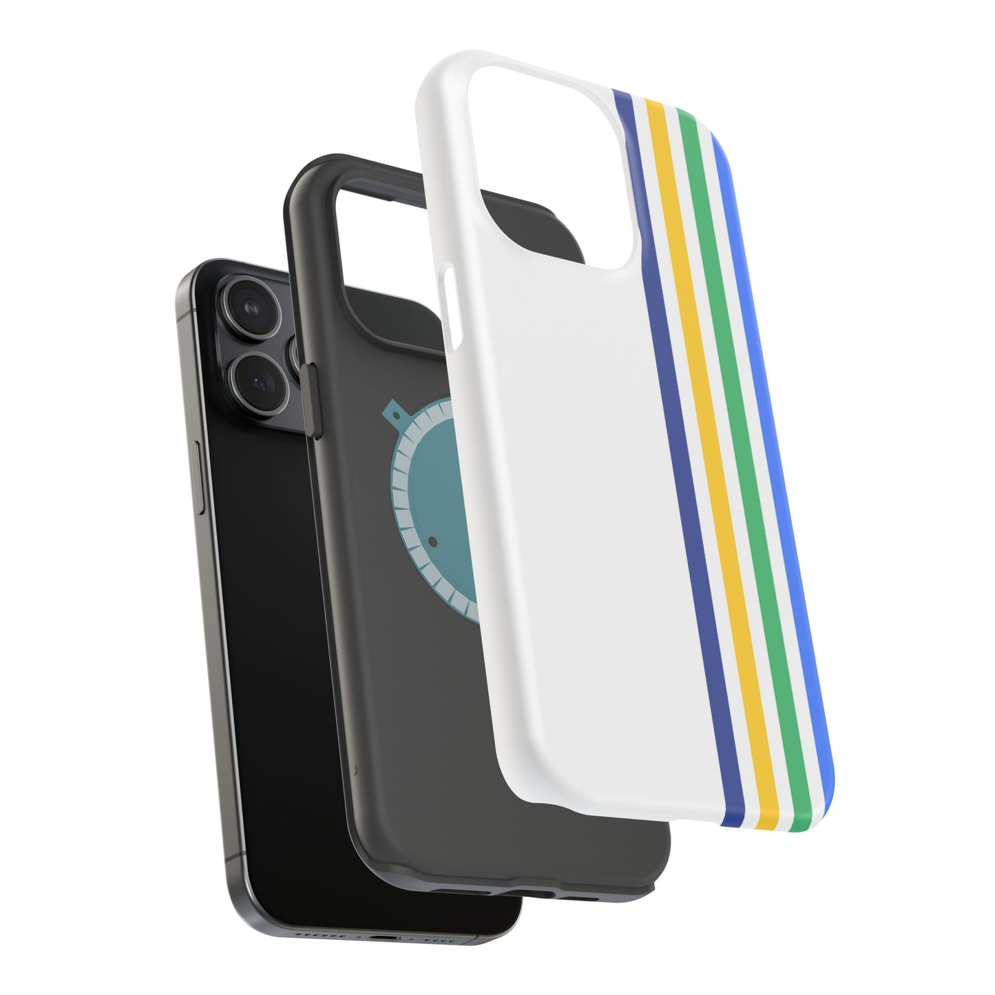 Bright Pulse iPhone 16, 15, 14, 13 - MagSafe Magnetic Tough Case by HitStickers