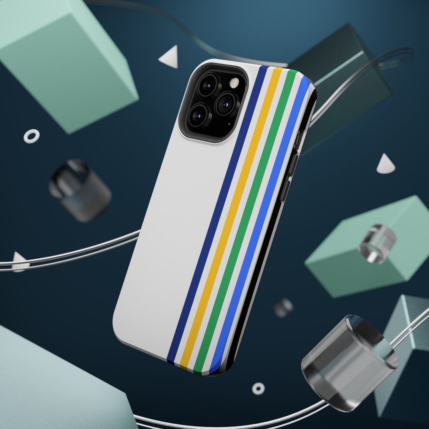 Bright Pulse iPhone 16, 15, 14, 13 - MagSafe Magnetic Tough Case by HitStickers
