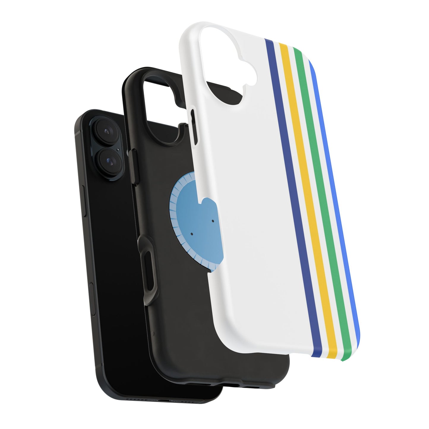 Bright Pulse iPhone 16, 15, 14, 13 - MagSafe Magnetic Tough Case by HitStickers