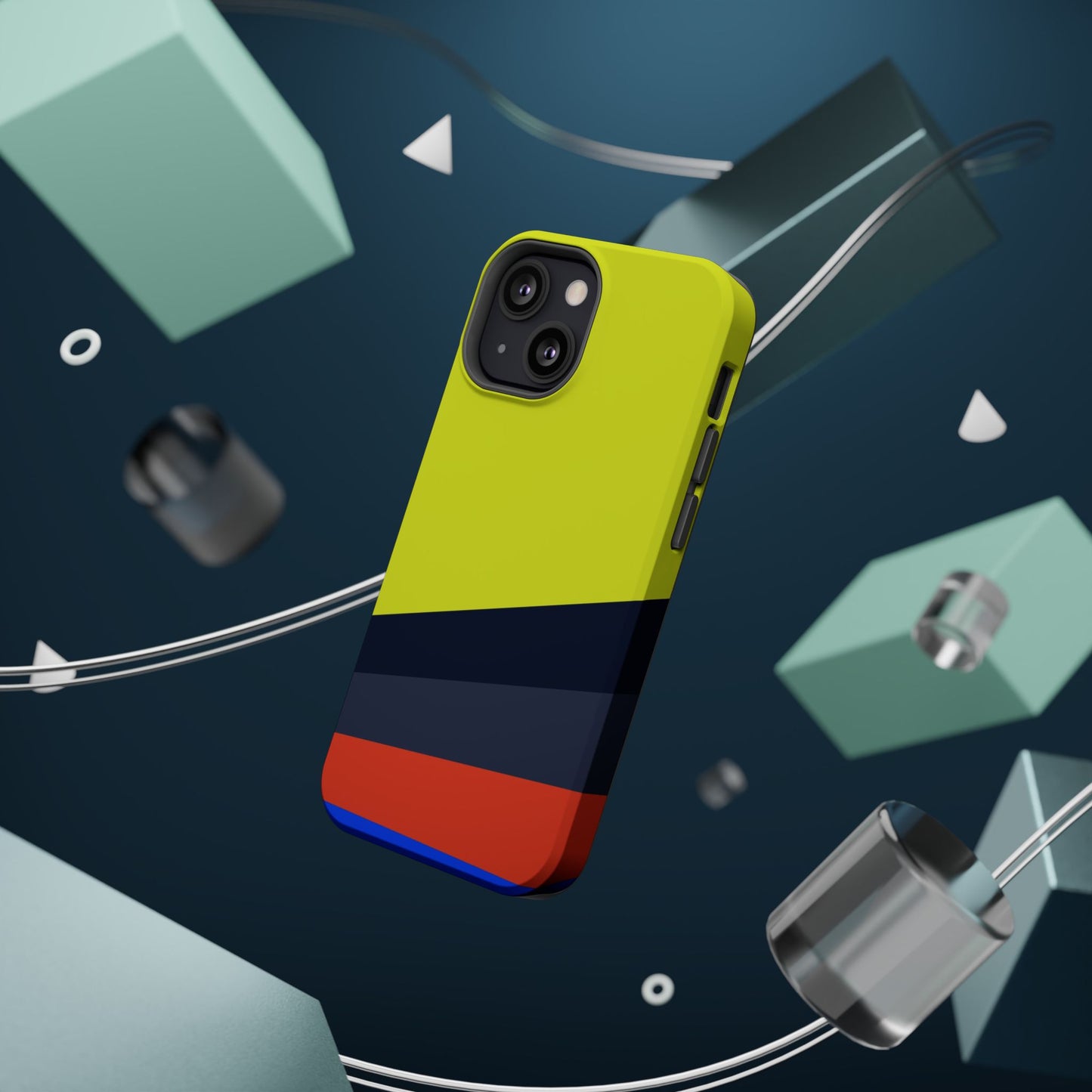 Voltage Layers โ iPhone 16, 15, 14, 13 โ MagSafe Magnetic Tough Case by HitStickers