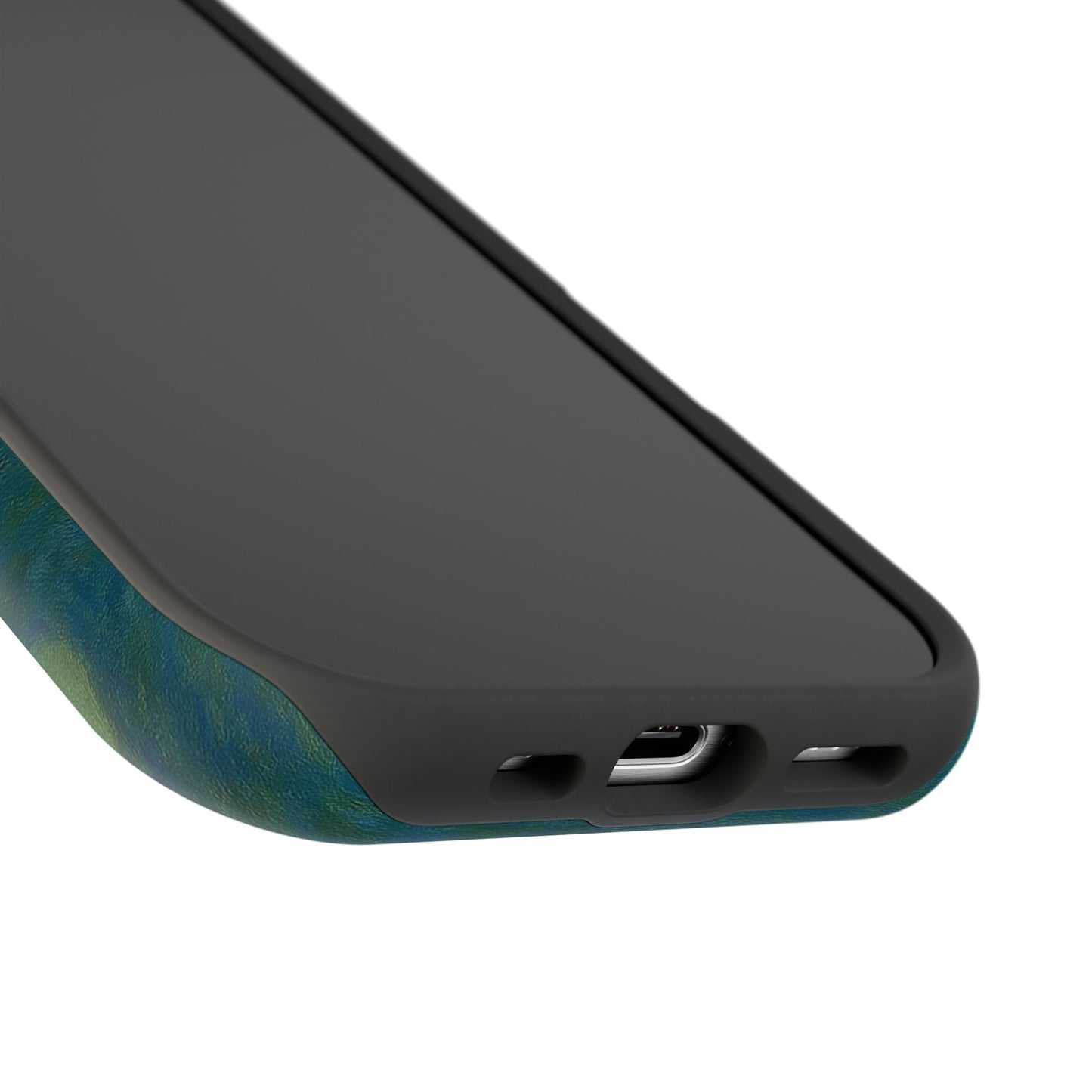 Water Lily Cat โ Monet Inspired โ iPhone 16, 15, 14, 13 โ MagSafe Magnetic Tough Case by HitStickers