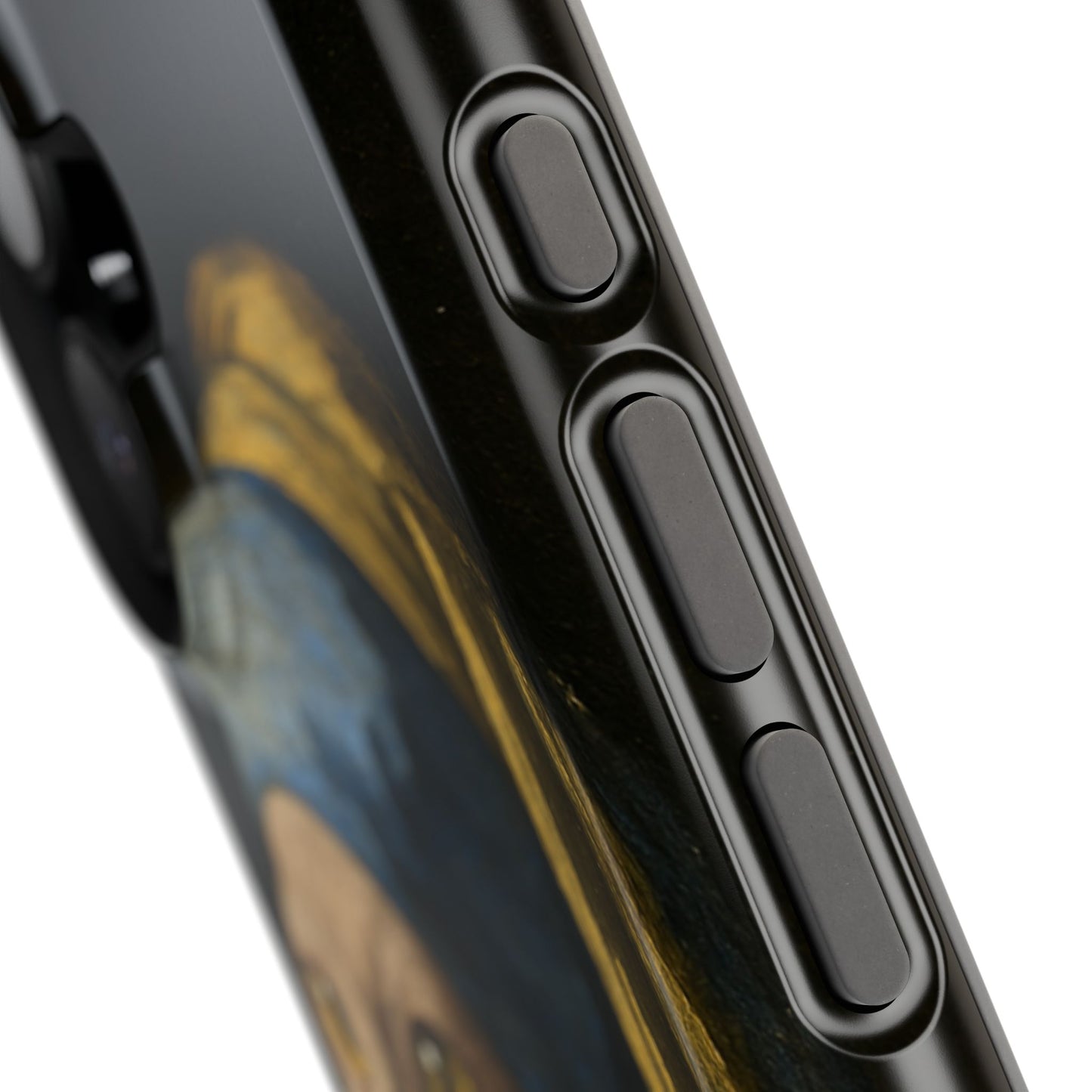 Cat with a Pearl Earring โ Vermeer Inspired โ iPhone 16, 15, 14, 13 โ MagSafe Magnetic Tough Case by HitStickers