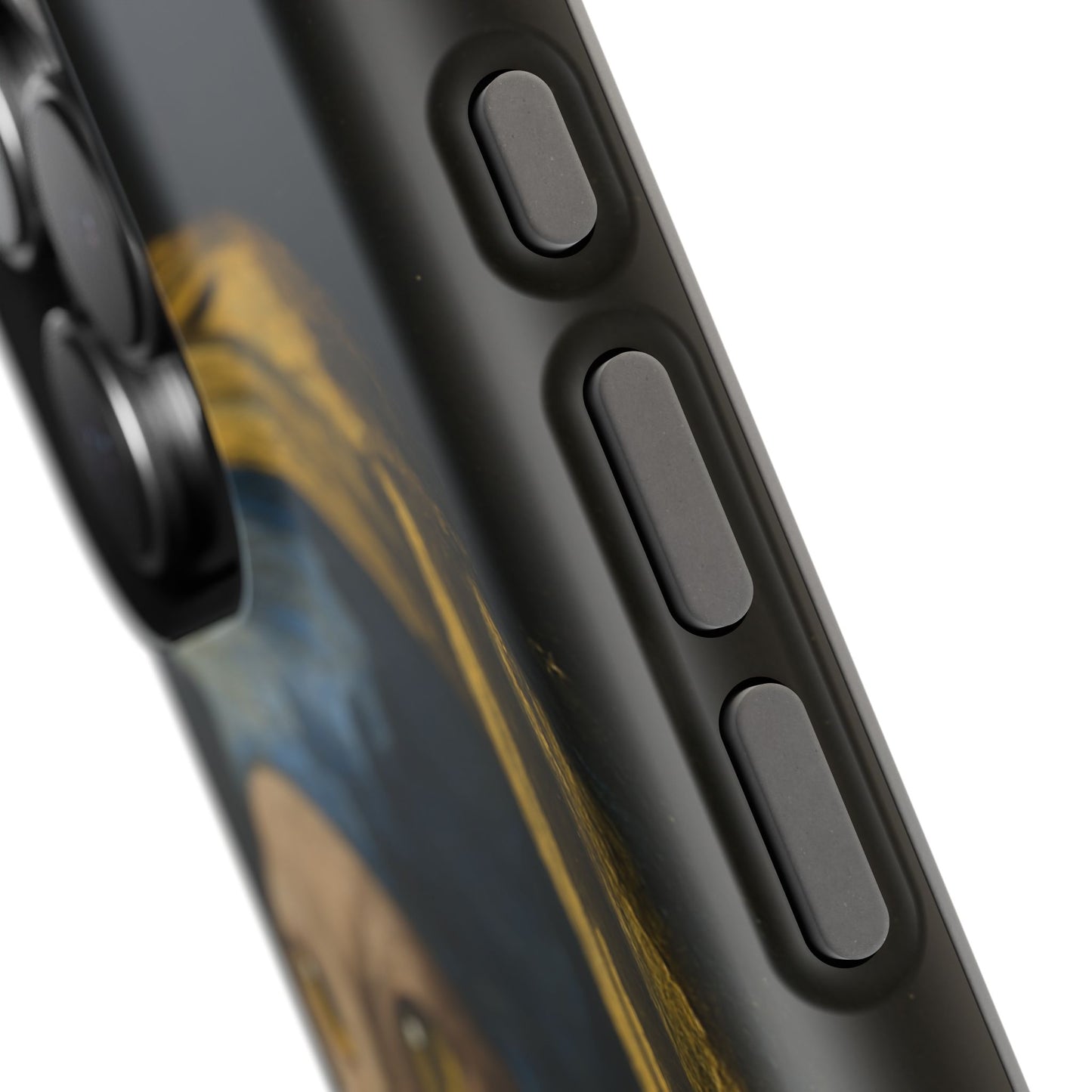 Cat with a Pearl Earring โ Vermeer Inspired โ iPhone 16, 15, 14, 13 โ MagSafe Magnetic Tough Case by HitStickers