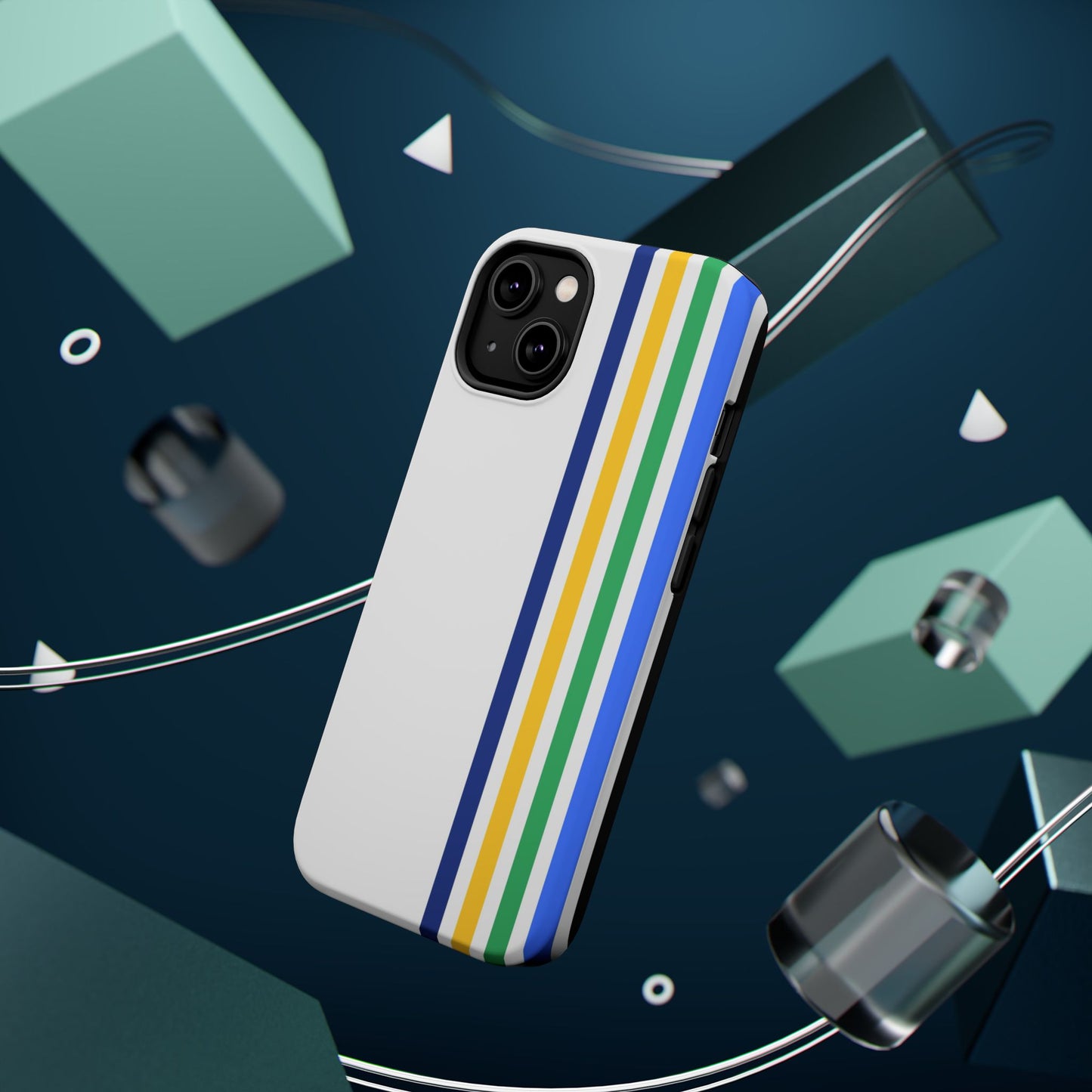 Bright Pulse iPhone 16, 15, 14, 13 - MagSafe Magnetic Tough Case by HitStickers