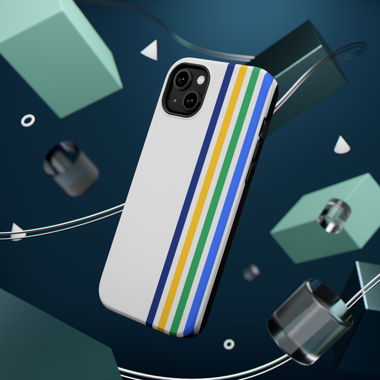 Bright Pulse iPhone 16, 15, 14, 13 - MagSafe Magnetic Tough Case by HitStickers