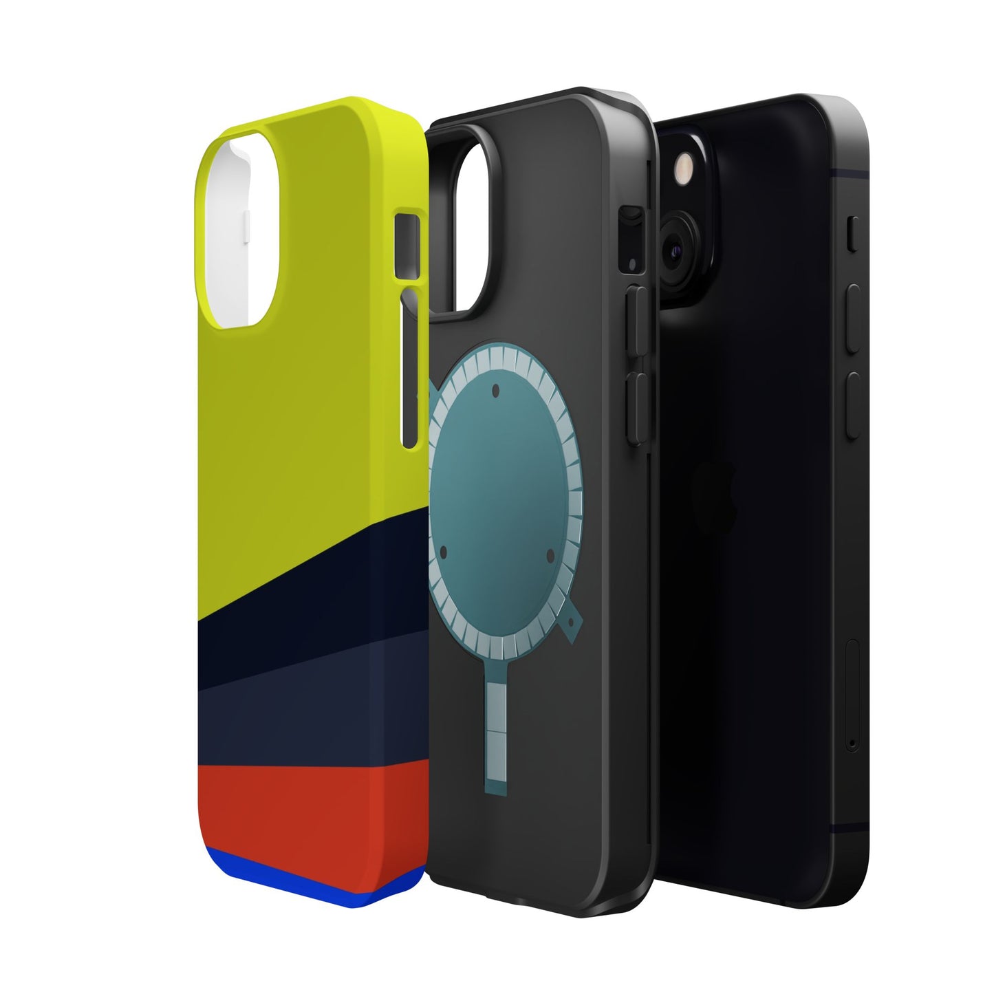 Voltage Layers โ iPhone 16, 15, 14, 13 โ MagSafe Magnetic Tough Case by HitStickers