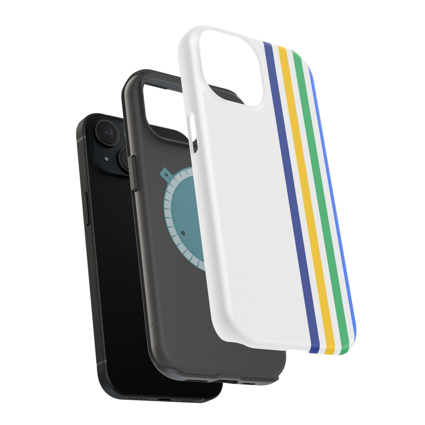 Bright Pulse iPhone 16, 15, 14, 13 - MagSafe Magnetic Tough Case by HitStickers