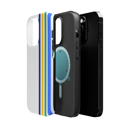 Bright Pulse iPhone 16, 15, 14, 13 - MagSafe Magnetic Tough Case by HitStickers