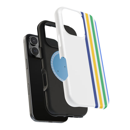 Bright Pulse iPhone 16, 15, 14, 13 - MagSafe Magnetic Tough Case by HitStickers