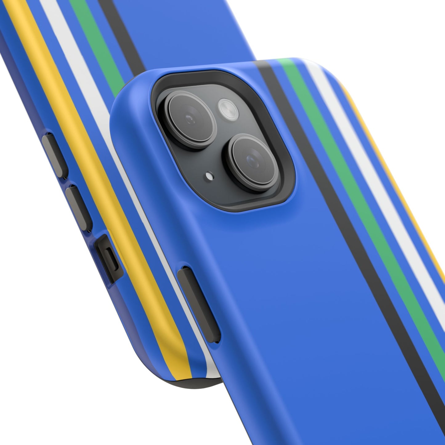 Electric Stripes iPhone 16, 15, 14, 13 - MagSafe Magnetic Tough Case by HitStickers