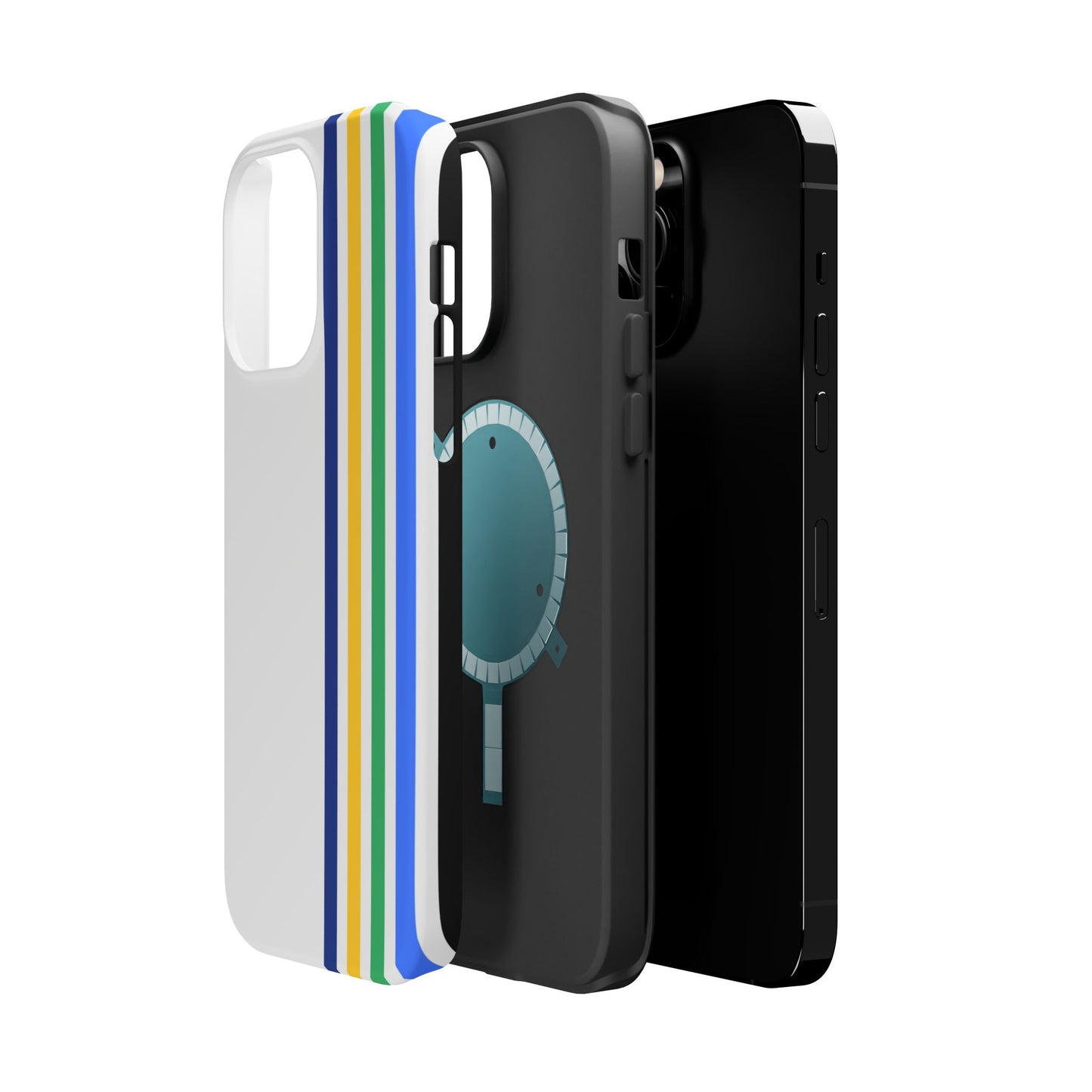 Bright Pulse iPhone 16, 15, 14, 13 - MagSafe Magnetic Tough Case by HitStickers