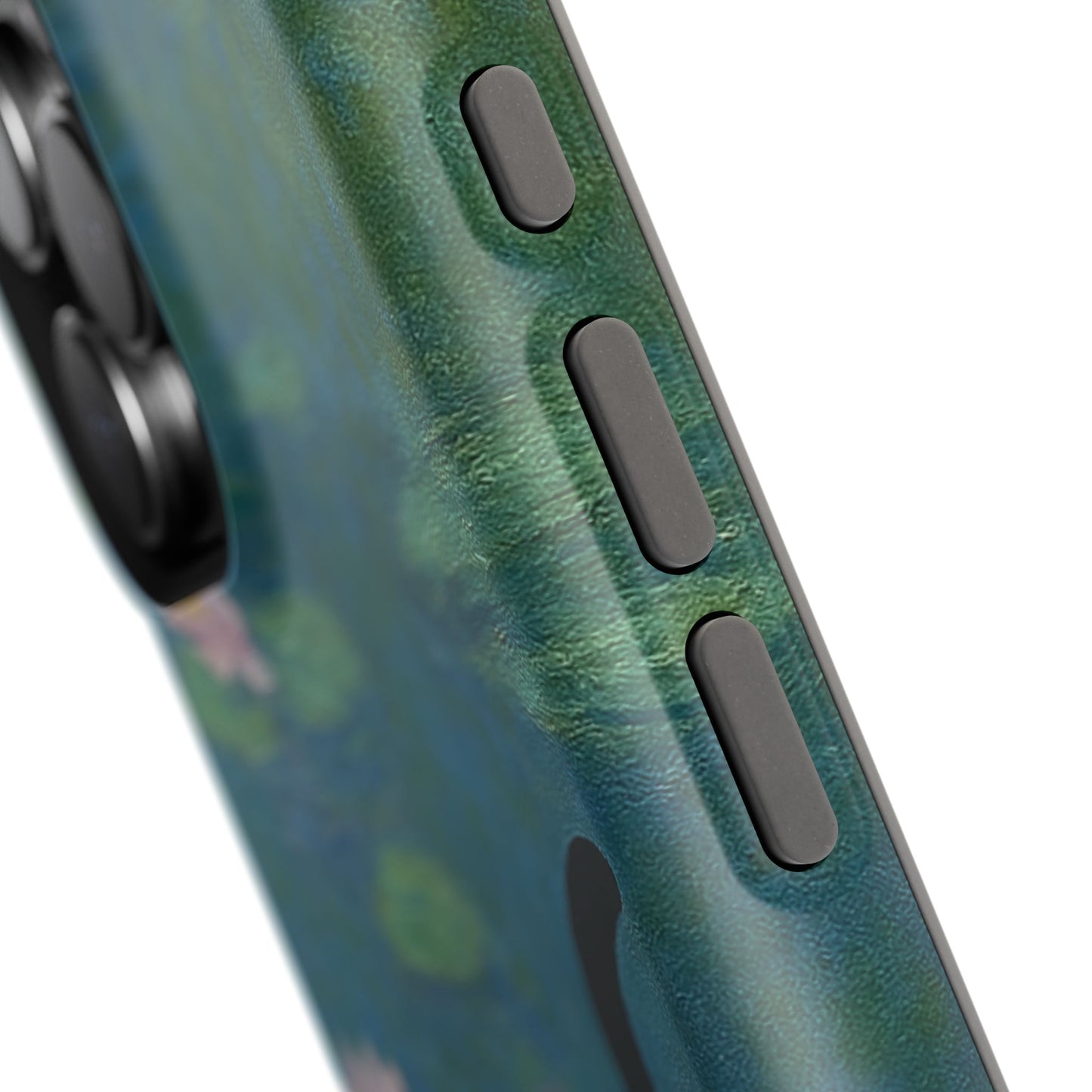 Water Lily Cat – Monet Inspired – iPhone 16, 15, 14, 13 – MagSafe Magnetic Tough Case by HitStickers