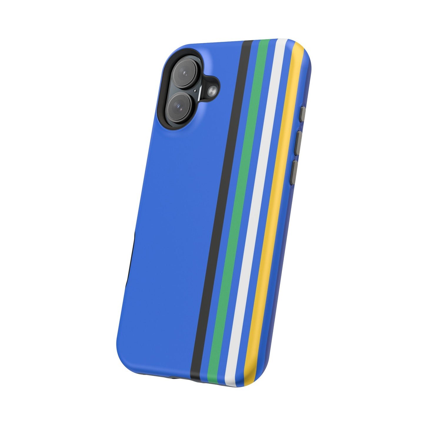 Electric Stripes iPhone 16, 15, 14, 13 - MagSafe Magnetic Tough Case by HitStickers
