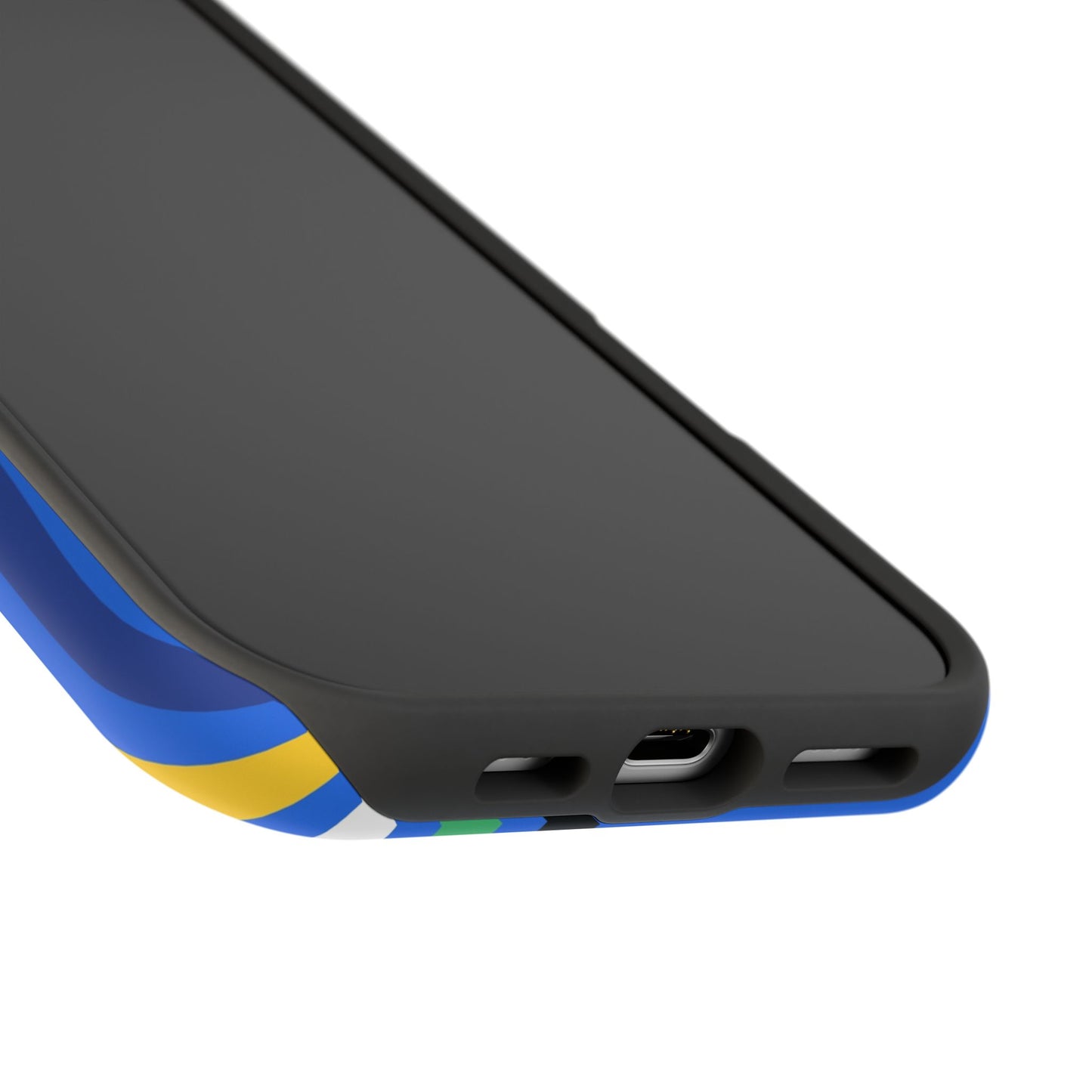 Electric Stripes iPhone 16, 15, 14, 13 - MagSafe Magnetic Tough Case by HitStickers