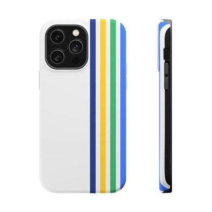 Bright Pulse iPhone 16, 15, 14, 13 - MagSafe Magnetic Tough Case by HitStickers