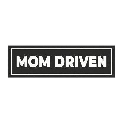 Mom Driven Car Magnet – Funny Mom Car Decal, Cute Parent Bumper Magnet, Durable Weatherproof Car Accessory