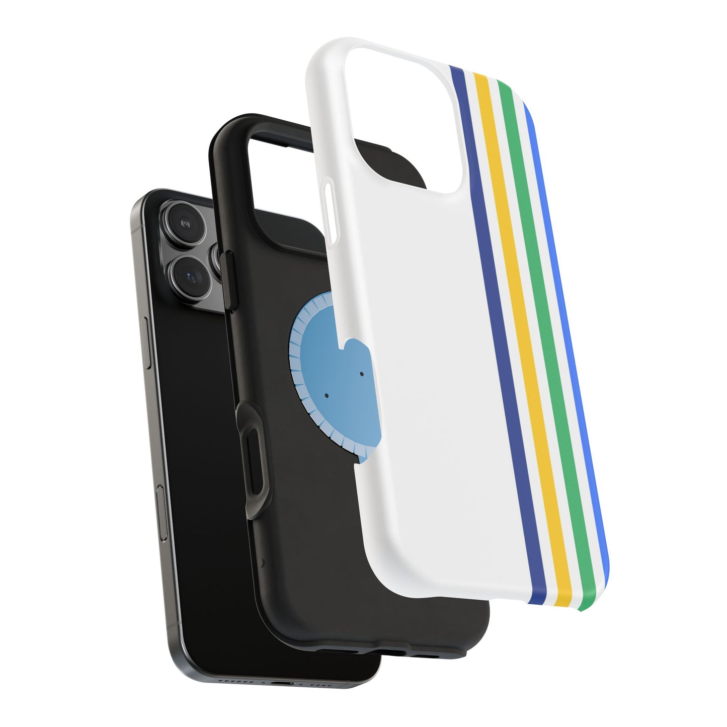 Bright Pulse iPhone 16, 15, 14, 13 - MagSafe Magnetic Tough Case by HitStickers