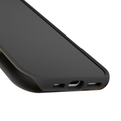 Cat with a Pearl Earring – Vermeer Inspired – iPhone 16, 15, 14, 13 – MagSafe Magnetic Tough Case by HitStickers