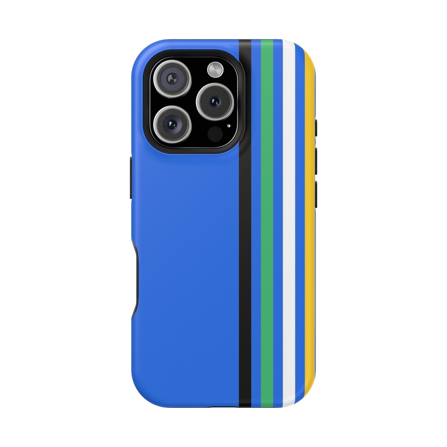 Electric Stripes iPhone 16, 15, 14, 13 - MagSafe Magnetic Tough Case by HitStickers