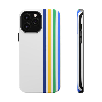 Bright Pulse iPhone 16, 15, 14, 13 - MagSafe Magnetic Tough Case by HitStickers