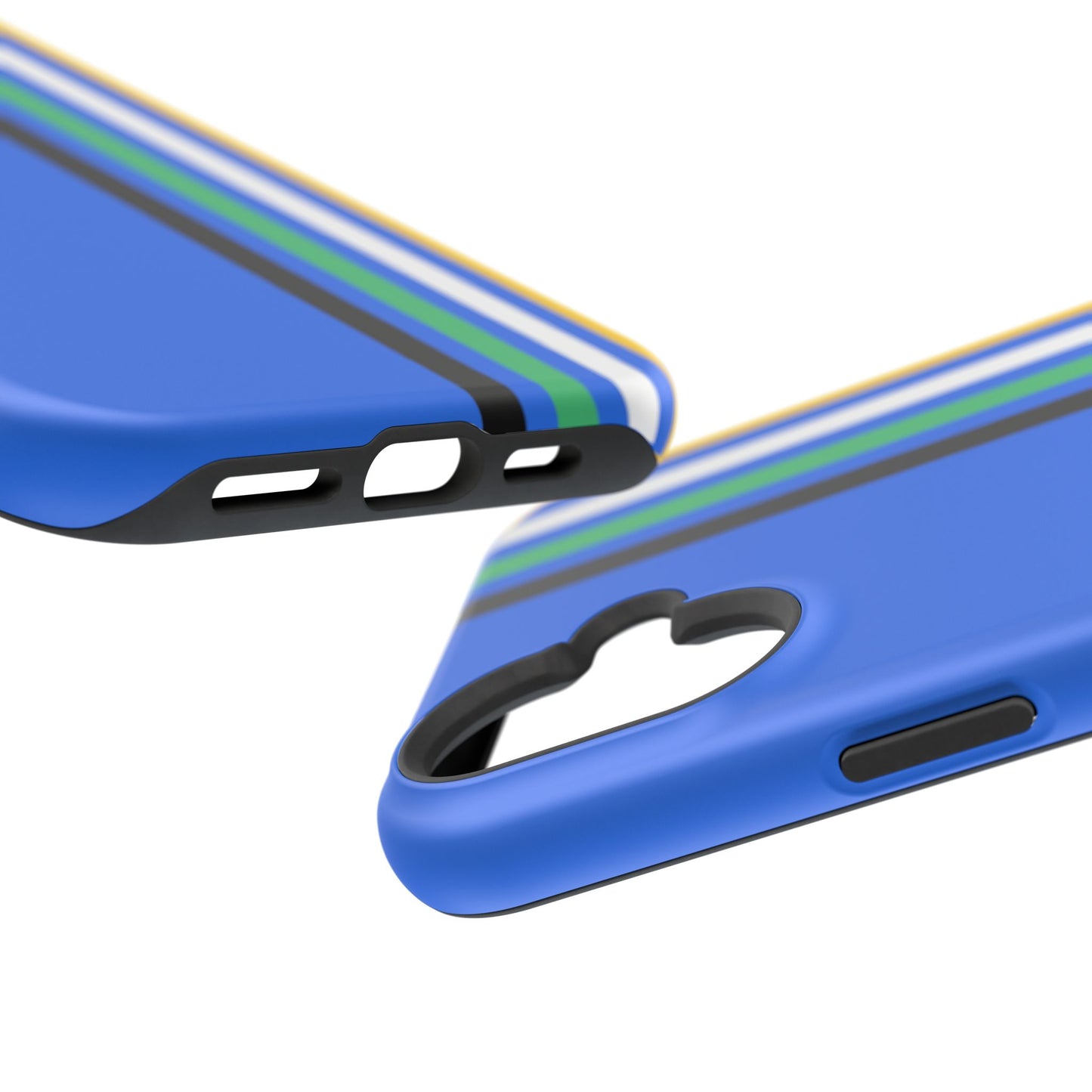 Electric Stripes iPhone 16, 15, 14, 13 - MagSafe Magnetic Tough Case by HitStickers