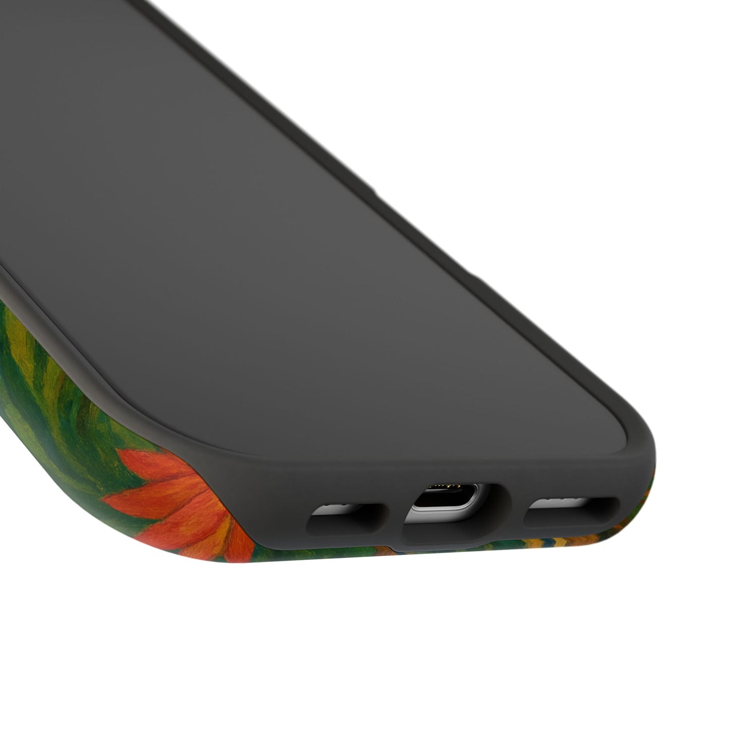 Frida & the Black Cat – Kahlo Inspired – iPhone 16, 15, 14, 13 – MagSafe Magnetic Tough Case by HitStickers