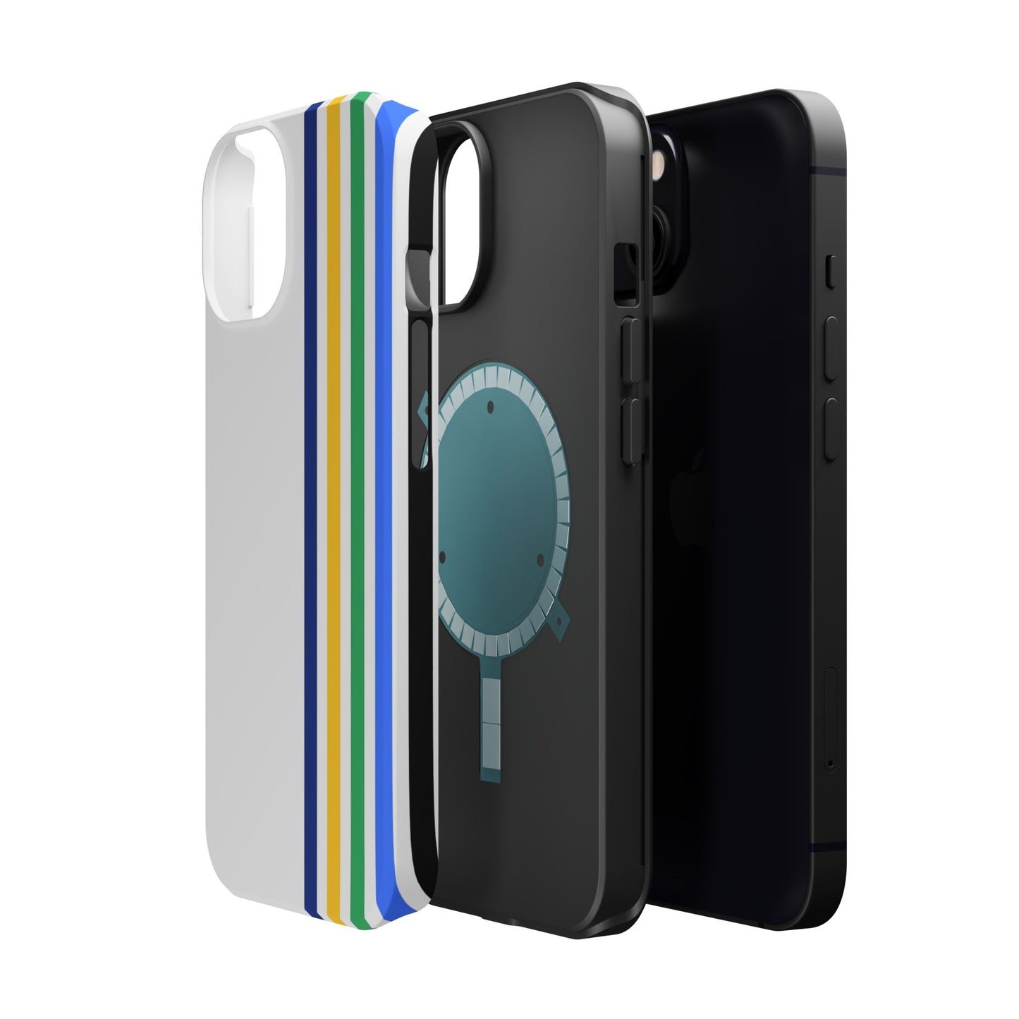 Bright Pulse iPhone 16, 15, 14, 13 - MagSafe Magnetic Tough Case by HitStickers