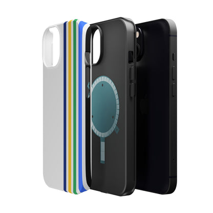 Bright Pulse iPhone 16, 15, 14, 13 - MagSafe Magnetic Tough Case by HitStickers