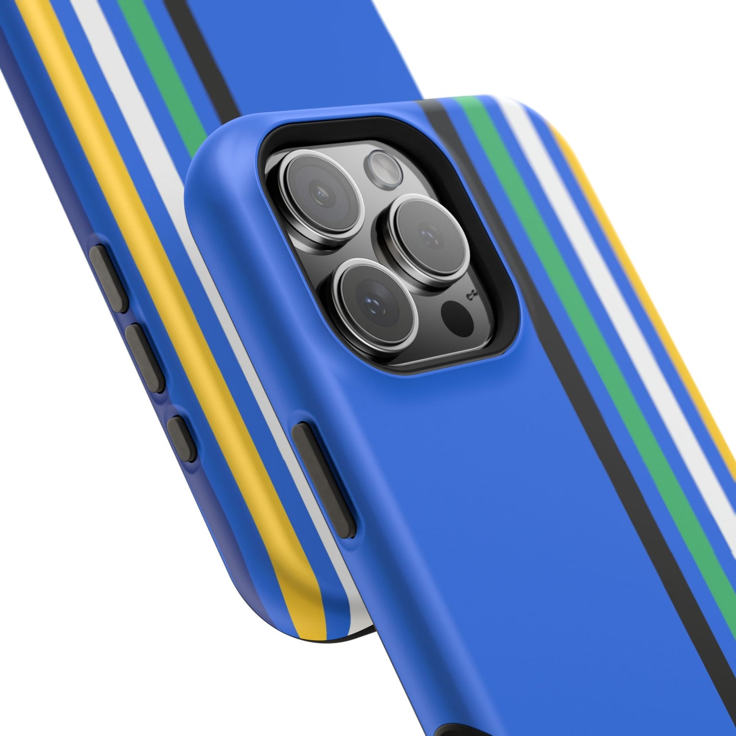 Electric Stripes iPhone 16, 15, 14, 13 - MagSafe Magnetic Tough Case by HitStickers