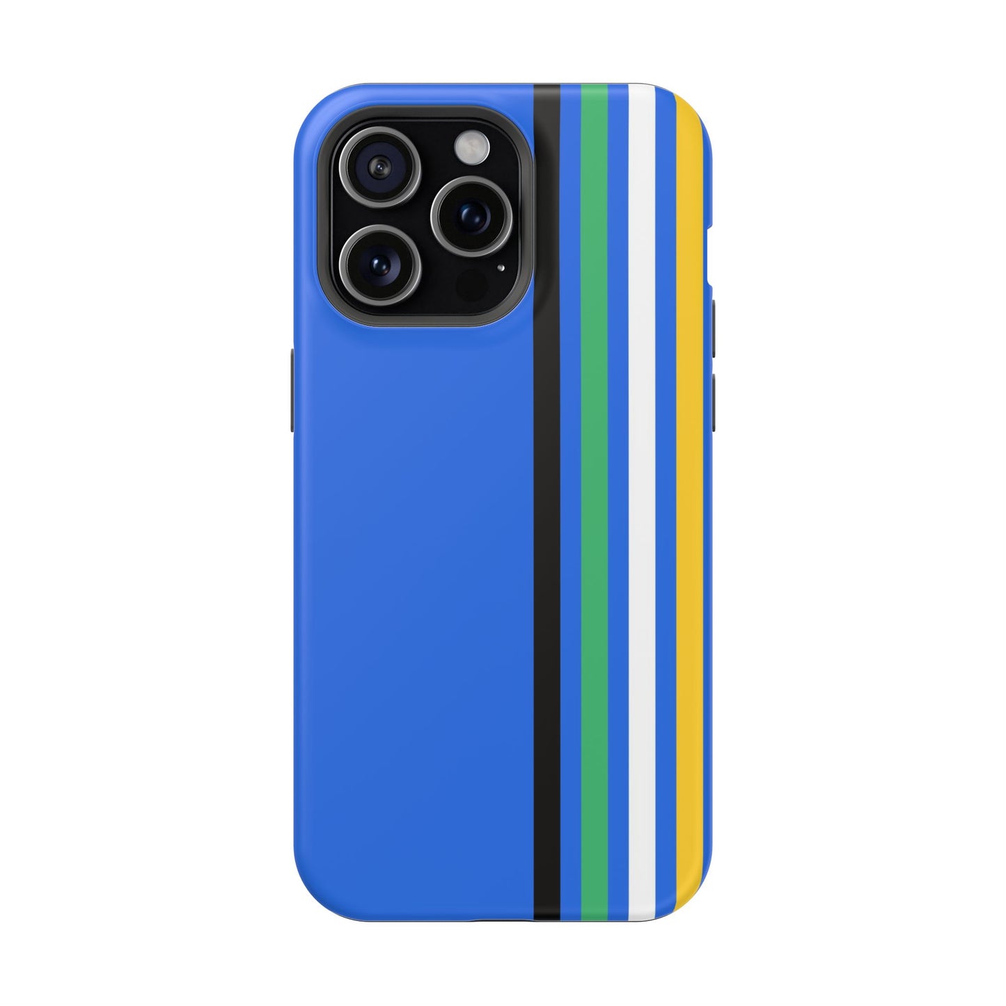 Electric Stripes iPhone 16, 15, 14, 13 - MagSafe Magnetic Tough Case by HitStickers