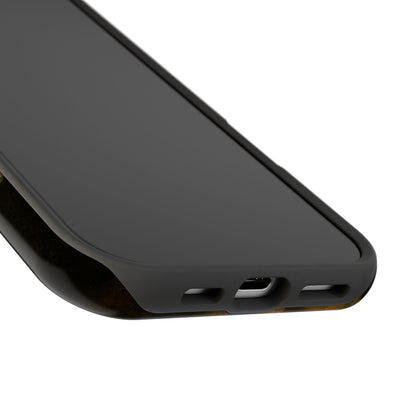 Cat with a Pearl Earring – Vermeer Inspired – iPhone 16, 15, 14, 13 – MagSafe Magnetic Tough Case by HitStickers