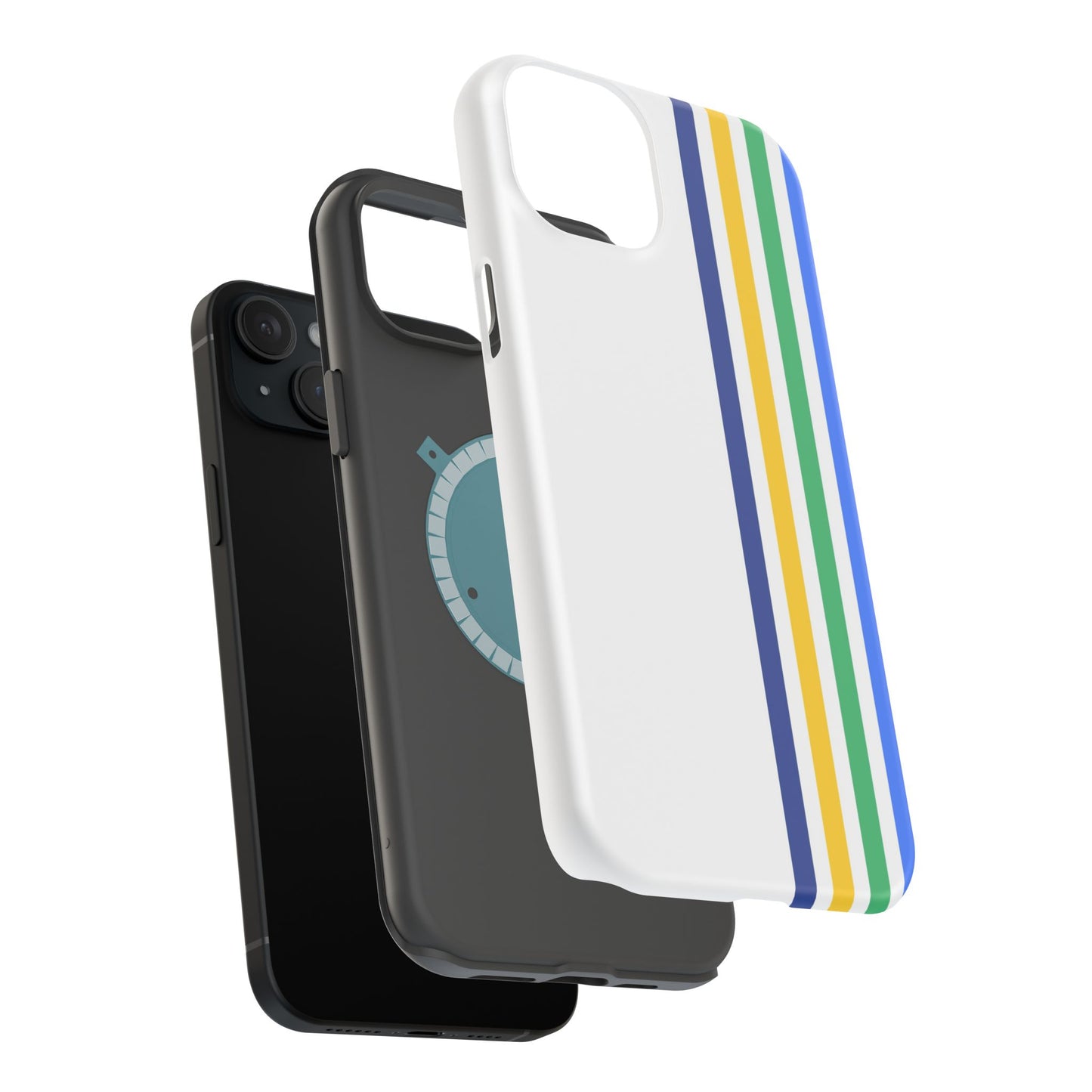 Bright Pulse iPhone 16, 15, 14, 13 - MagSafe Magnetic Tough Case by HitStickers