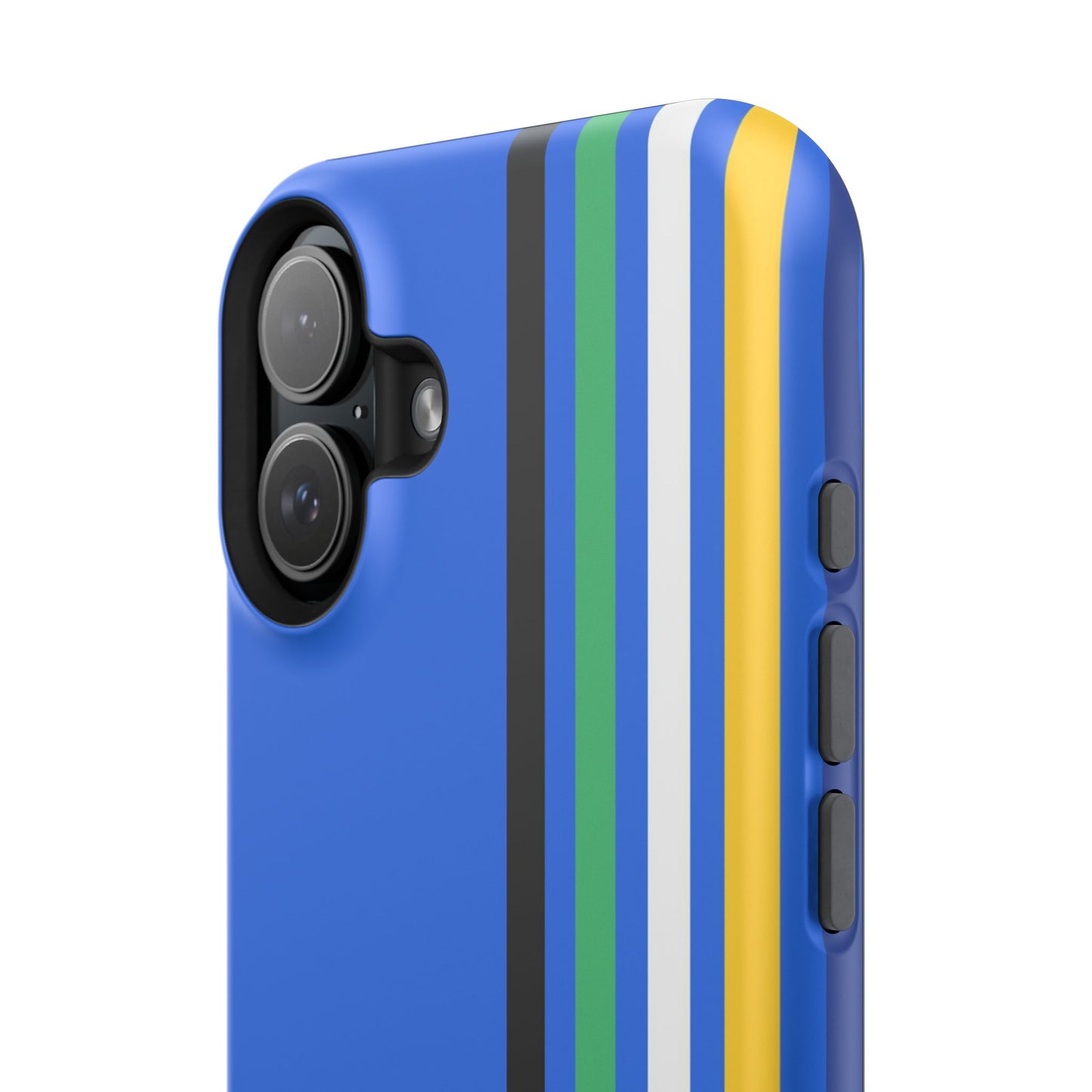 Electric Stripes iPhone 16, 15, 14, 13 - MagSafe Magnetic Tough Case by HitStickers