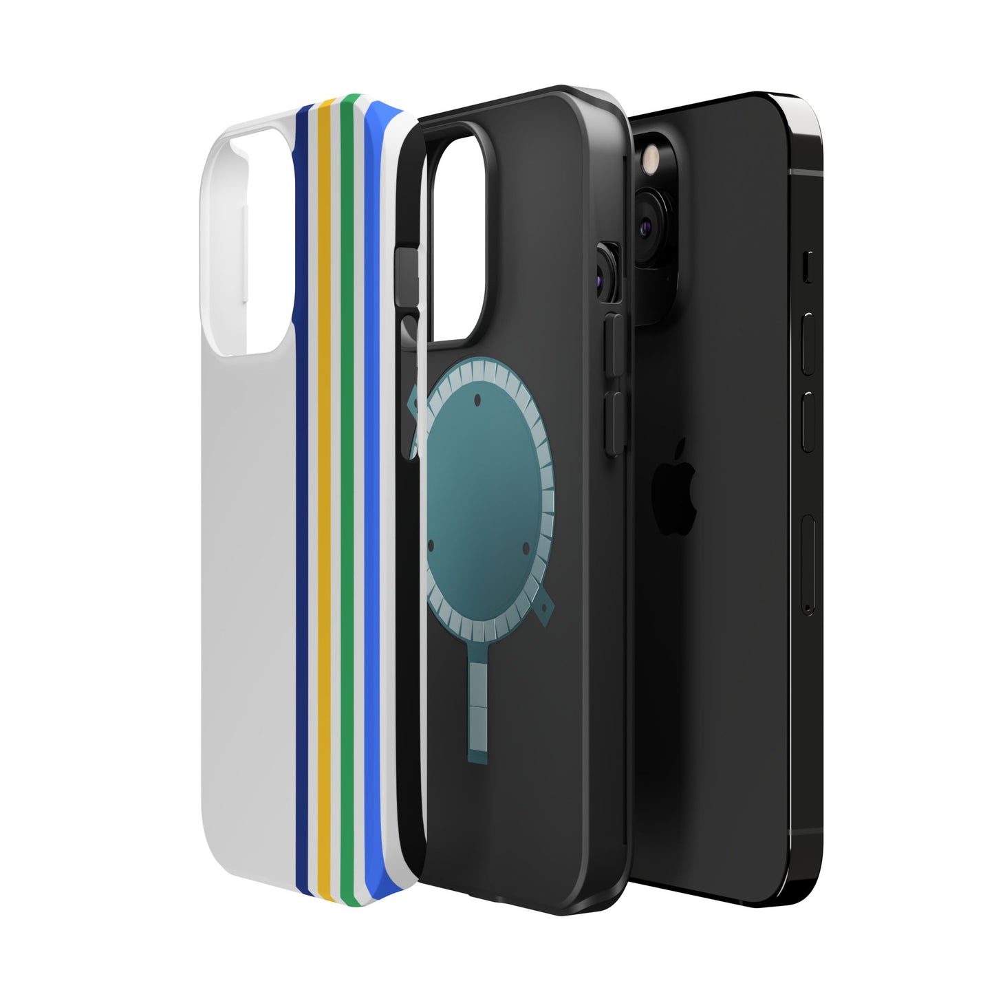 Bright Pulse iPhone 16, 15, 14, 13 - MagSafe Magnetic Tough Case by HitStickers