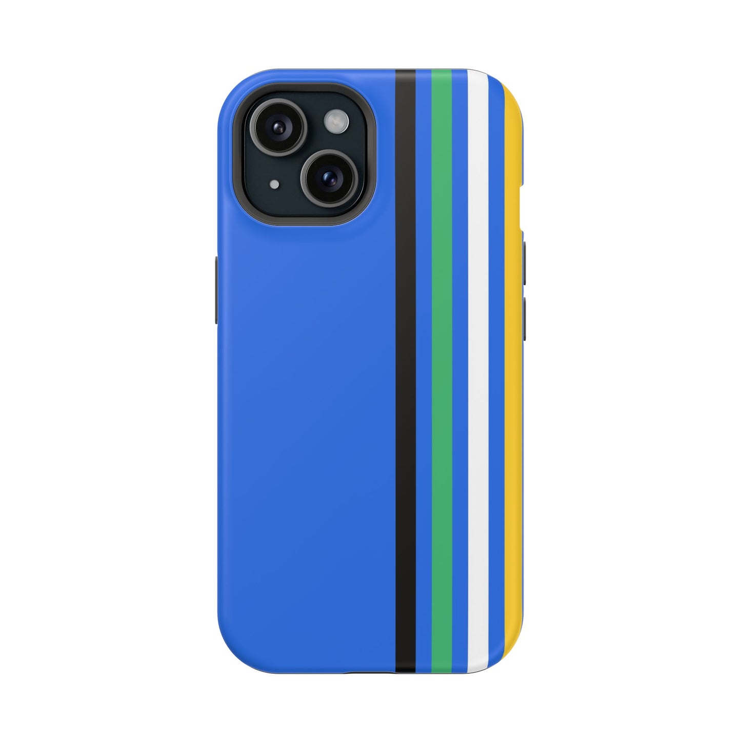 Electric Stripes iPhone 16, 15, 14, 13 - MagSafe Magnetic Tough Case by HitStickers