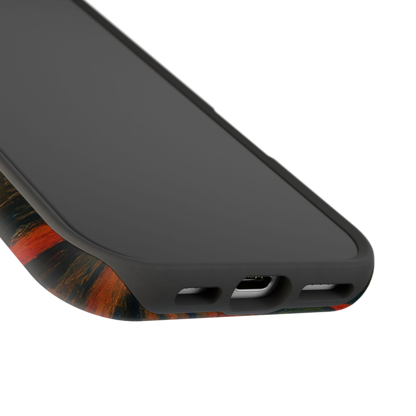 The Cat Scream – Munch Inspired – iPhone 16, 15, 14, 13 – MagSafe Magnetic Tough Case by HitStickers