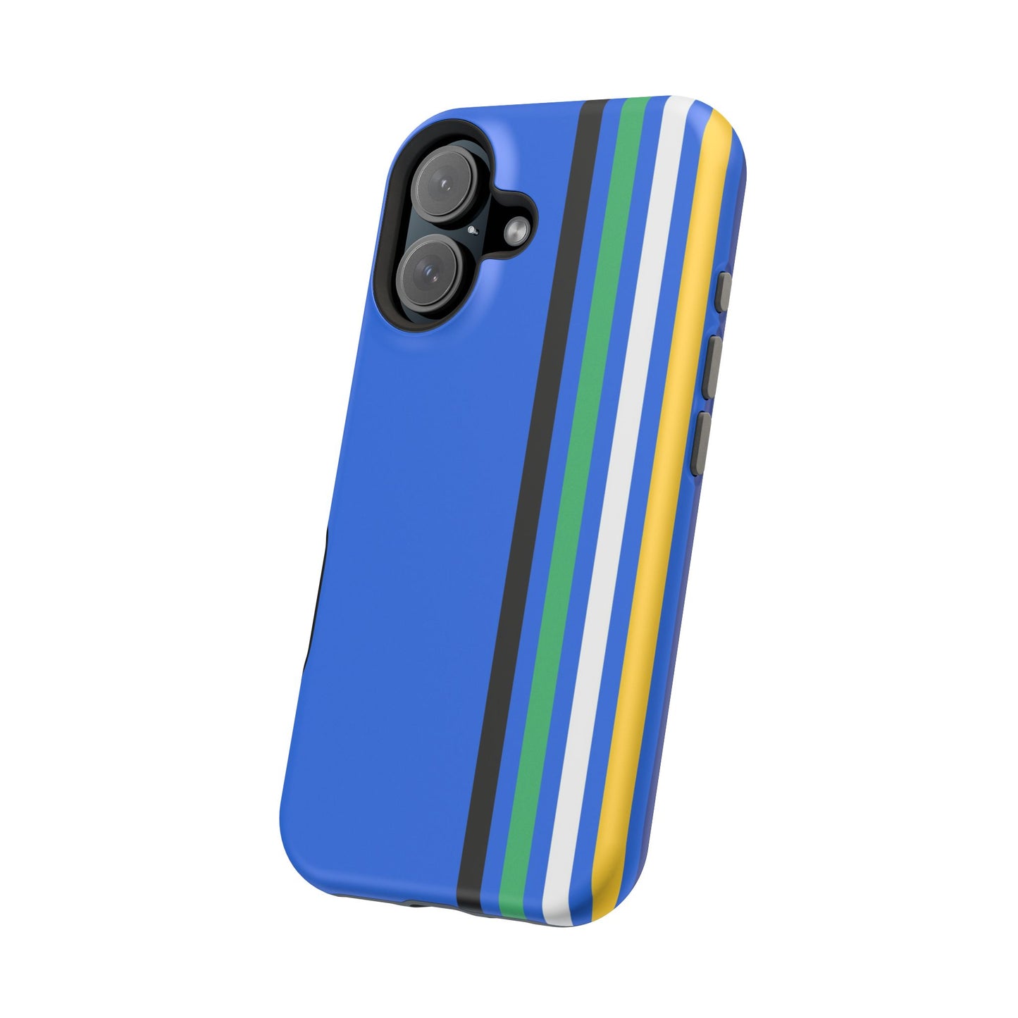 Electric Stripes iPhone 16, 15, 14, 13 - MagSafe Magnetic Tough Case by HitStickers