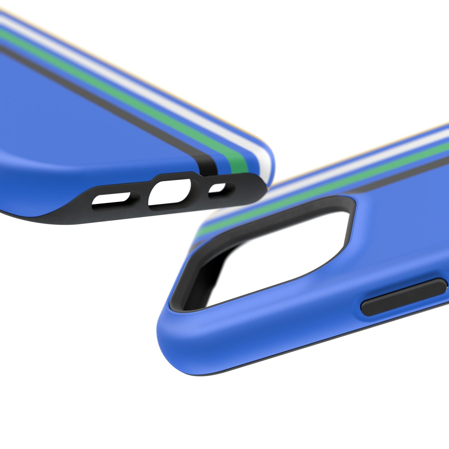 Electric Stripes iPhone 16, 15, 14, 13 - MagSafe Magnetic Tough Case by HitStickers