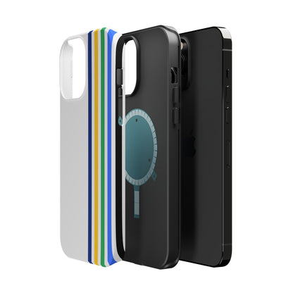 Bright Pulse iPhone 16, 15, 14, 13 - MagSafe Magnetic Tough Case by HitStickers