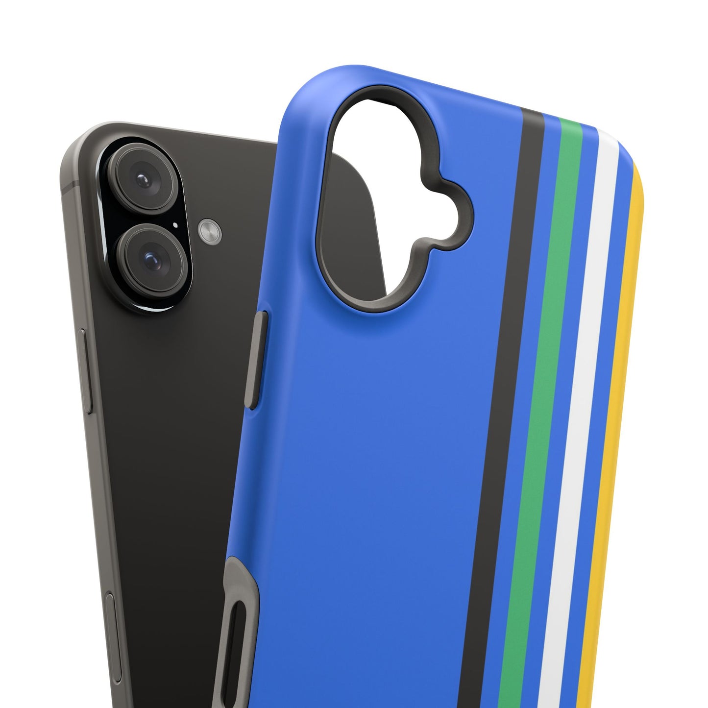 Electric Stripes iPhone 16, 15, 14, 13 - MagSafe Magnetic Tough Case by HitStickers