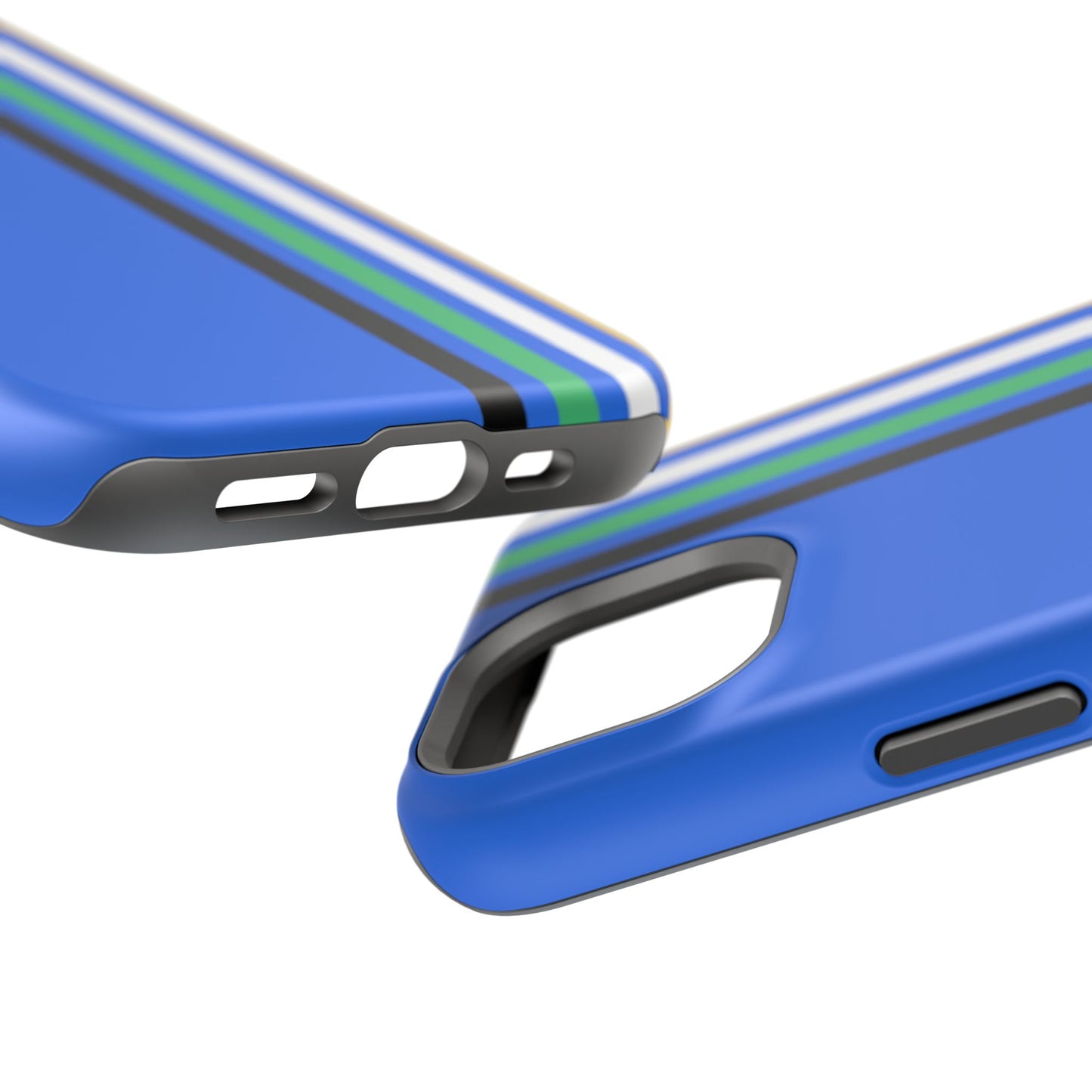 Electric Stripes iPhone 16, 15, 14, 13 - MagSafe Magnetic Tough Case by HitStickers